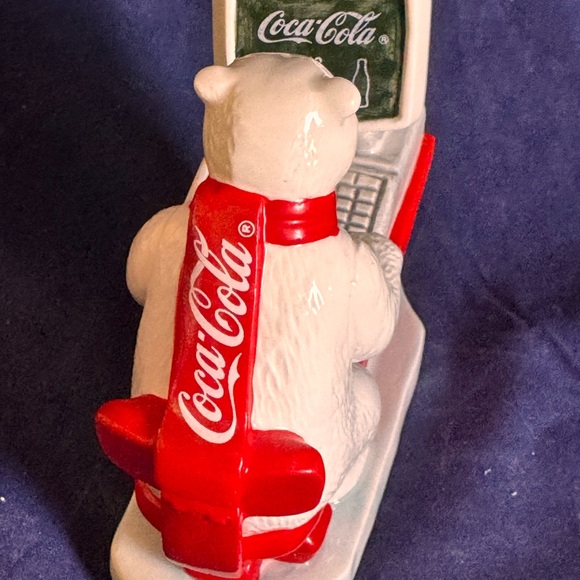 Coca Cola Bear Figuring Always a Computer Operator - Picture 2 of 7